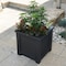 Mayne Lakeland 16x16 Planter - Black 5866-B - alternate 1